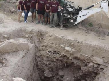 Ubicació dels diferents indrets d’interès arqueològic visitables.