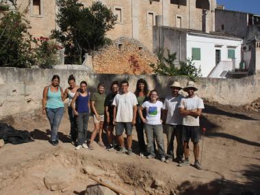 Equip d’excavació de la campanya 2017.