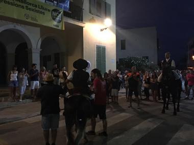 Festa del Cavall a ses Salines i altres actes d'ahir per les Festes de Sant Bartomeu	