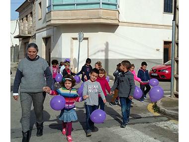 Fotos del Dia Internacional Contra la Violència de Gènere a ses Salines	