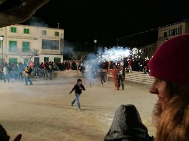 Revetlla i ses Beneïdes de Sant Antoni 2017 a ses Salines