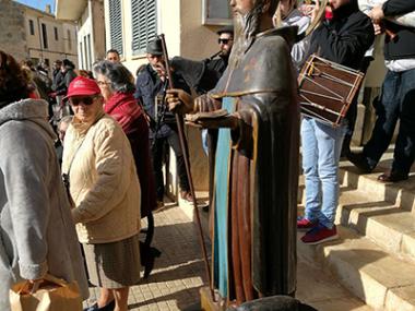 Revetlla i ses Beneïdes de Sant Antoni 2017 a ses Salines