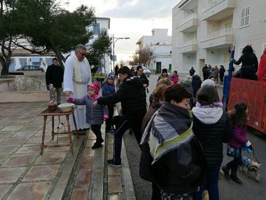 Beneïdes de Sant Antoni 2017 a la Colònia de Sant Jordi