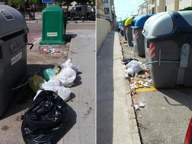 L’Ajuntament activa un protocol contra l’acumulació de fems als carrers de la Colònia