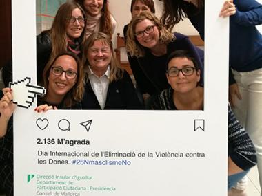 Des de #SesSalines i la #Colònia tot el nostre suport a la lluita contra la violència masclista
