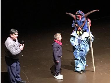 Visita del dimoni Tigores als escolars