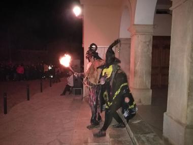 Els dimonis van fer de les seves tota la nit ?? fins que Sant Antoni els tornà enviar a l'infern!!! ?