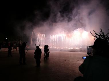 Els dimonis van fer de les seves tota la nit ?? fins que Sant Antoni els tornà enviar a l'infern!!! ?