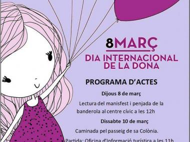Ses Salines i la Colònia celebren el 8 de març, el Dia Internacional de la Dona