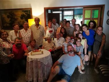 La colonièra Margalida Gibard celebra els 100 anys	