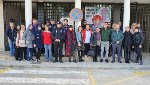 25N a ses Salines i la Colònia	