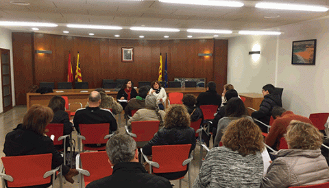 Reunió de la regidoria de Comerç amb els agents de desenvolupament local, comerciants i empresaris