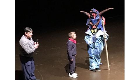 Visita del dimoni Tigores als escolars