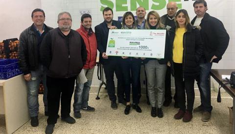 Ses Salines participa de la campanya Mallorca sense fam	