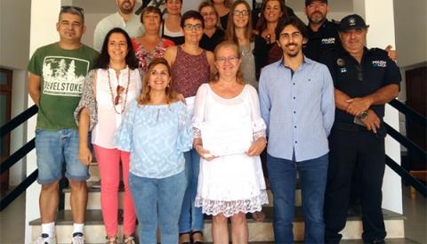 L’Ajuntament de Ses Salines entrega els certificats als alumnes dels cursos de reanimació amb desfibril·lador