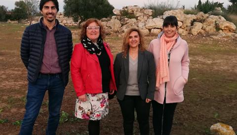 El poblat talaiòtic de "Els Antigors" ja pertany al poble de ses Salines