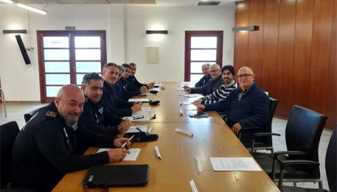 Reunió ordinària del Consell de Coordinació Sud Est de Policia Local a ses Salines	