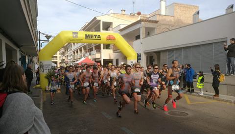 Fotos del III Duatló Sud Colònia de Sant Jordi celebrat avui amb la participació de 136 atletes